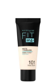 Fit Me Matte & Poreless make-up, 101 True Ivory