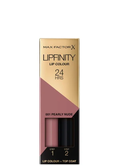 Lipfinity rtěnka + balzám na rty, 001 Pearly Nude