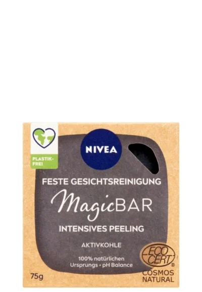 Magic Bar hloubkově čistící peelingové mýdlo s aktivním uhlím