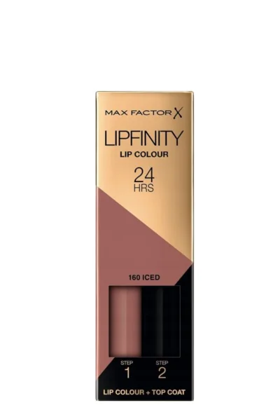 Lipfinity rtěnka + balzám na rty, 160 Iced