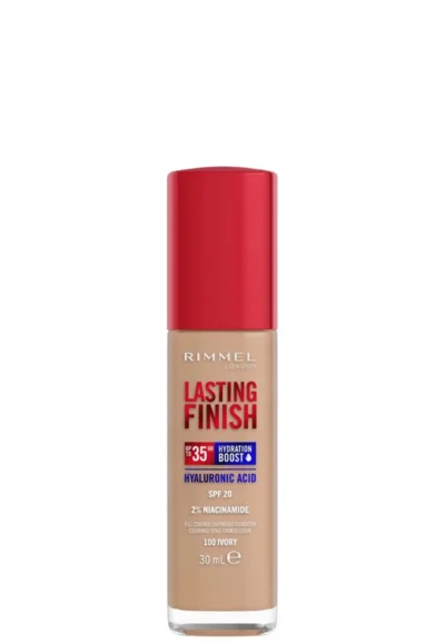 Lasting Finish dlouhotrvající make-up s kyselinou hyaluronovou, 100 Ivory