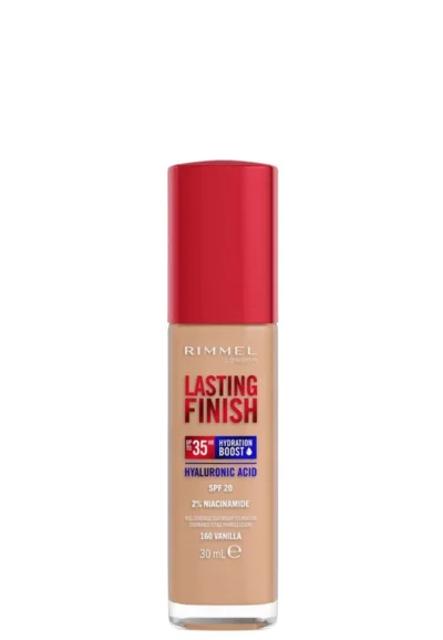Lasting Finish dlouhotrvající make-up s kyselinou hyaluronovou, 160 Vanilla