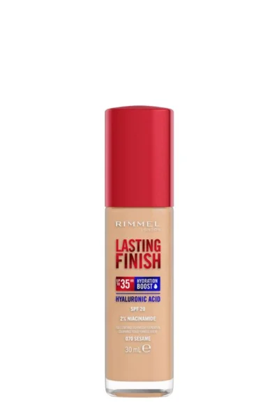 Lasting Finish dlouhotrvající make-up s kyselinou hyaluronovou, 070 Sesame