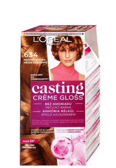 Casting Cream Gloss barva na vlasy, 634 Miel Marron